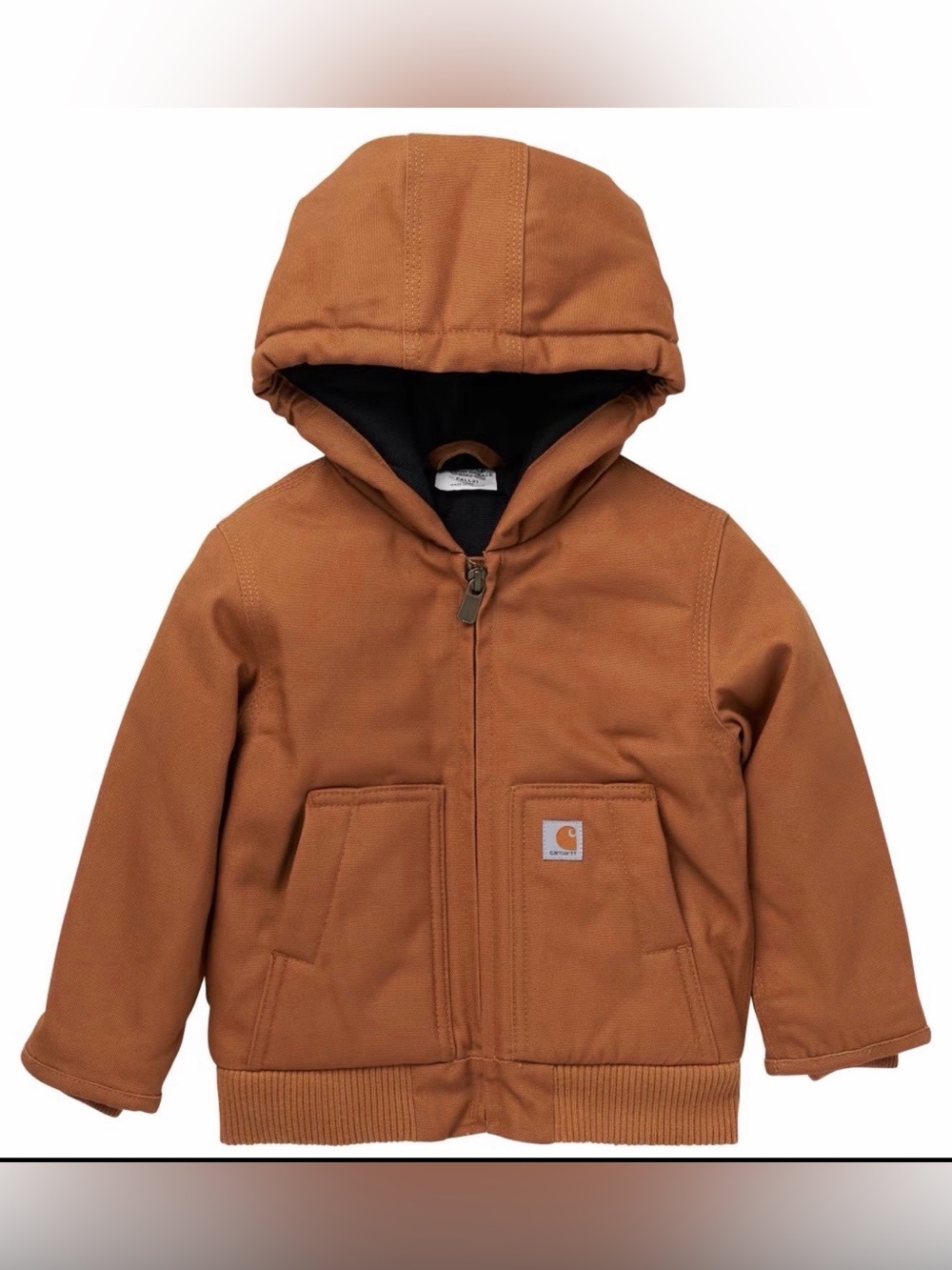 Carhartt Infants Insulated FZ Hooded Active Jacket!!(6M)”Super Cute”